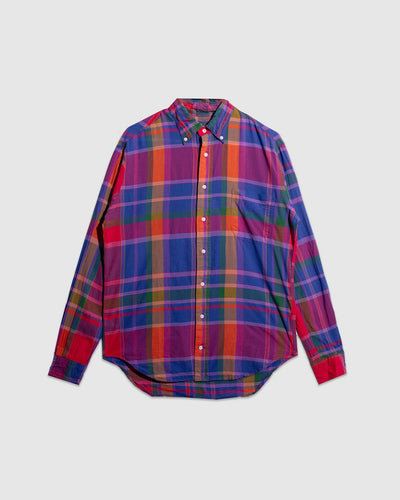 Archive Indian Madras Long Sleeve - Purple