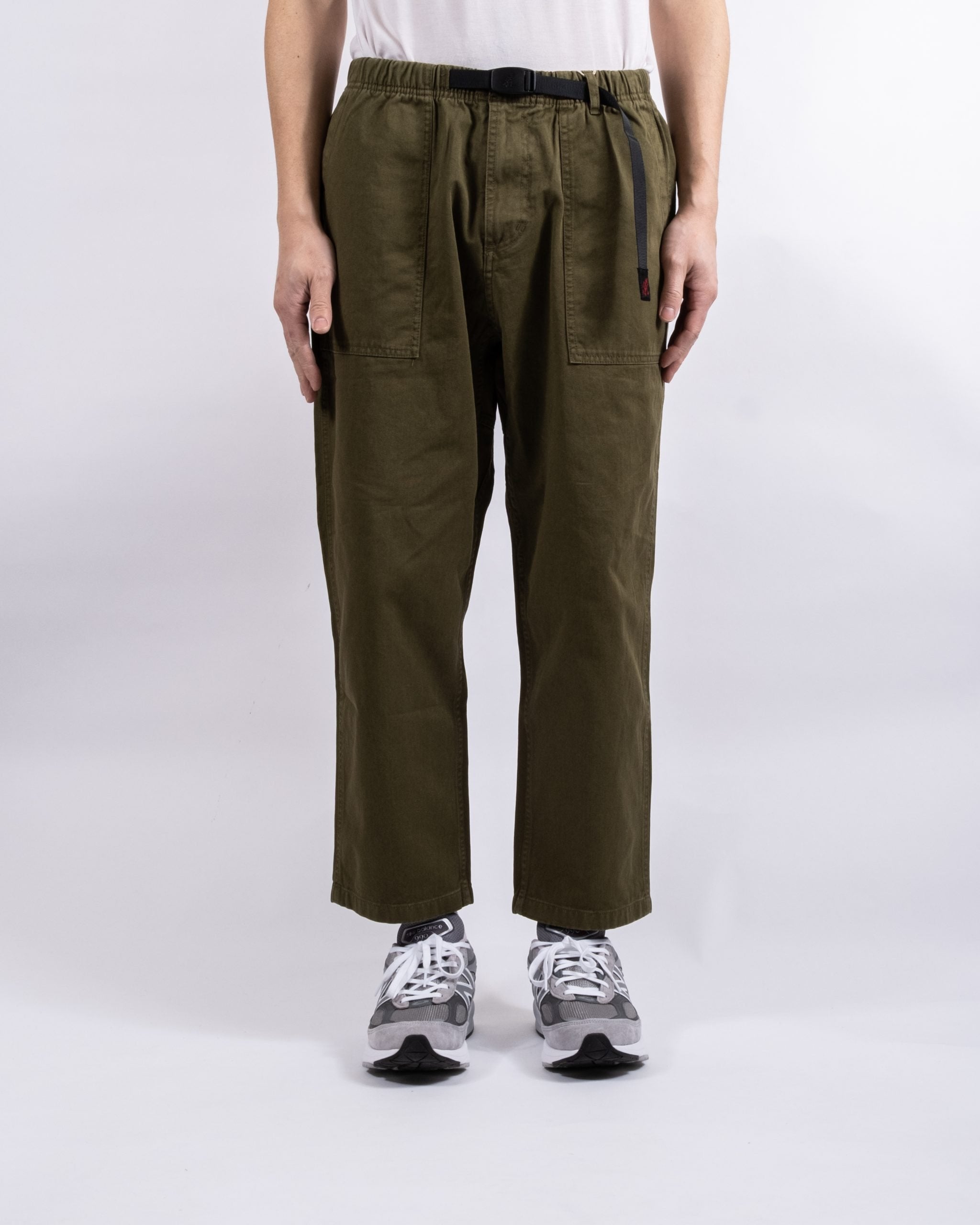 Loose Tapered Pant - Olive