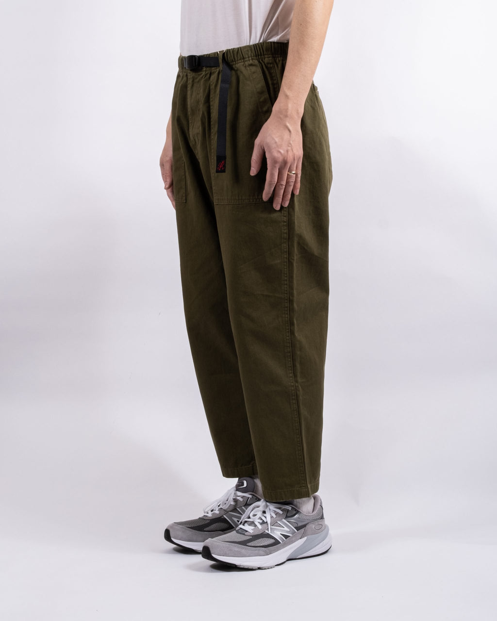 Loose Tapered Pant - Olive