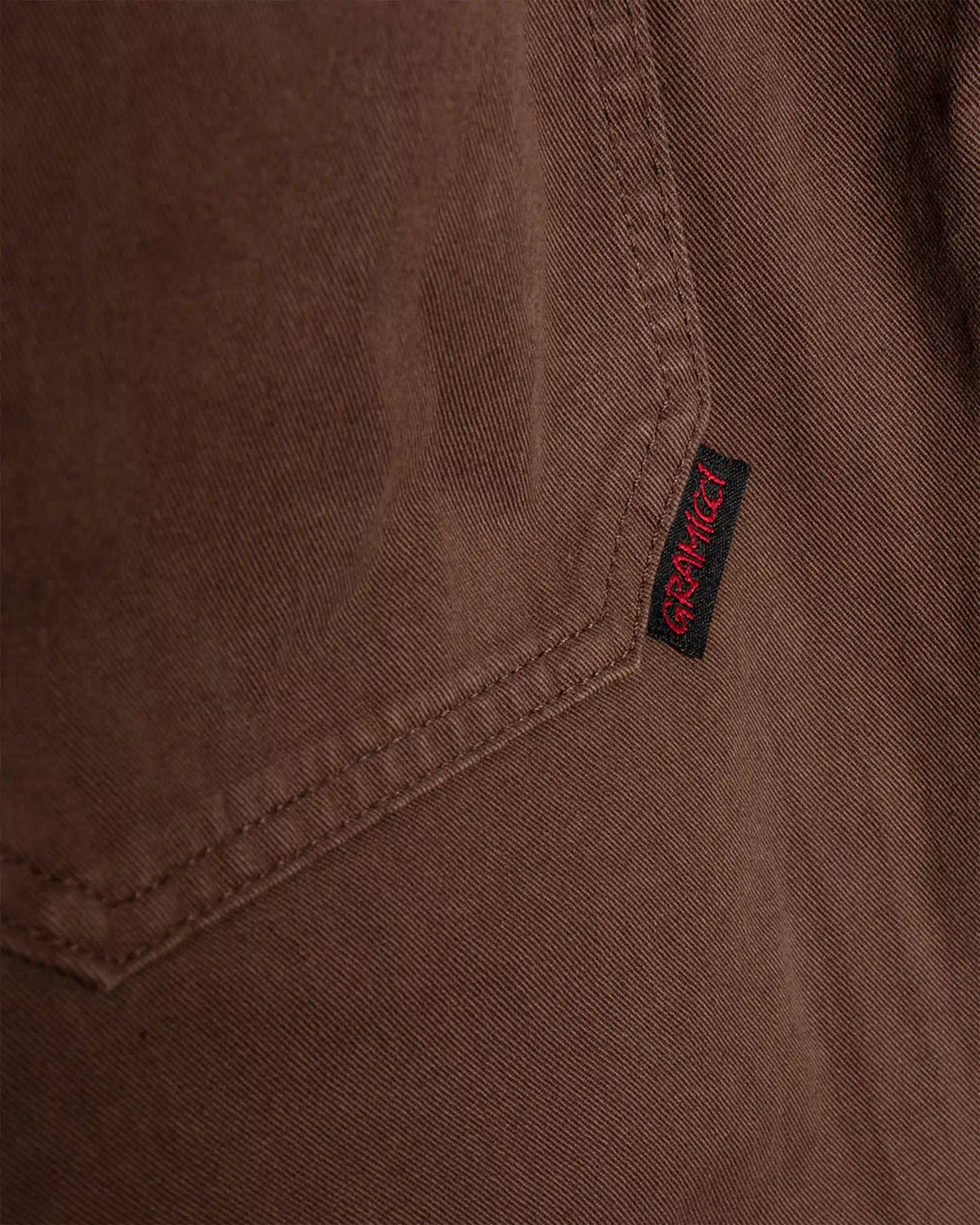 Loose Tapered Ridge Pant Brown Pigment