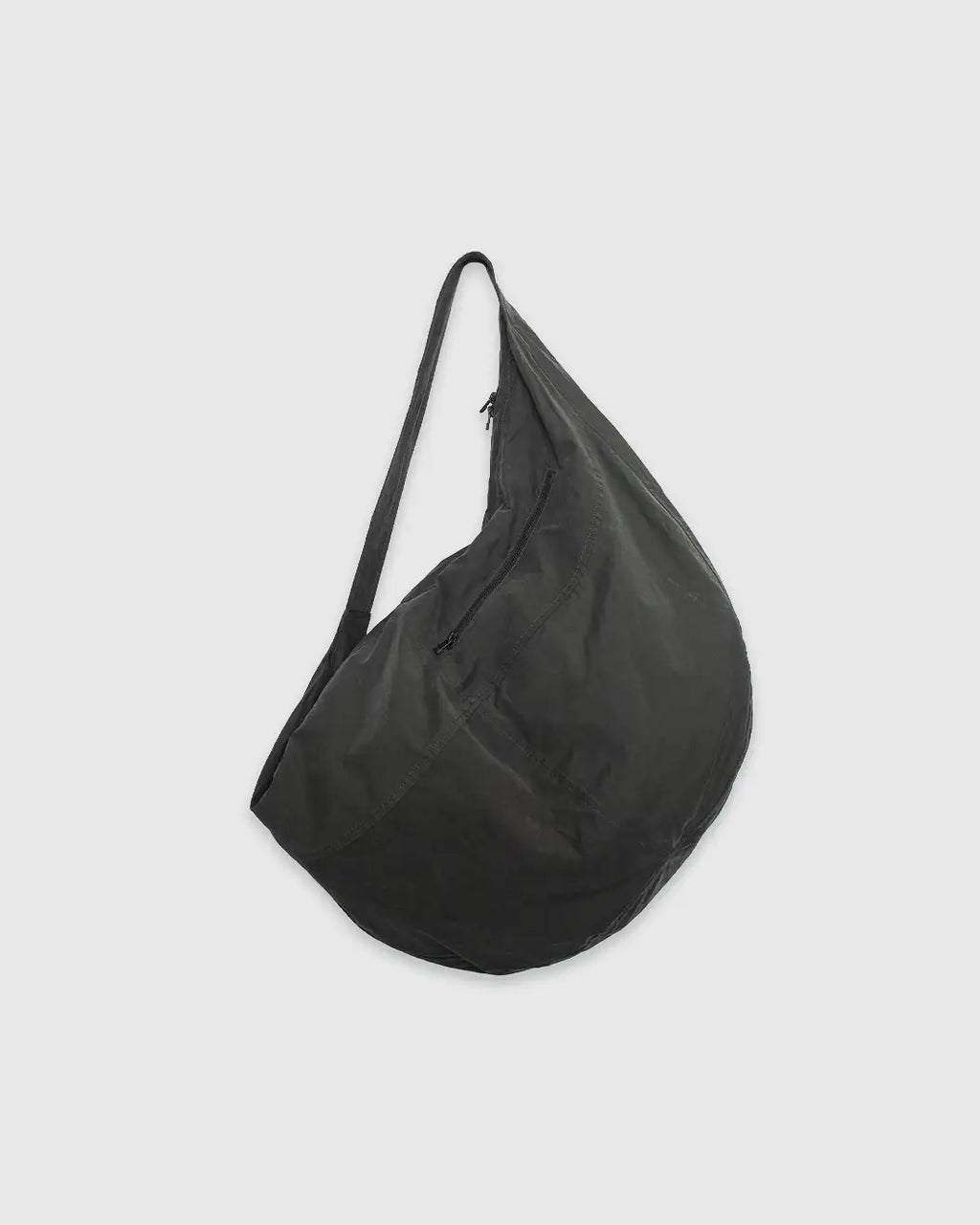 Billy Large Courier Bag Dark Grey Canvas