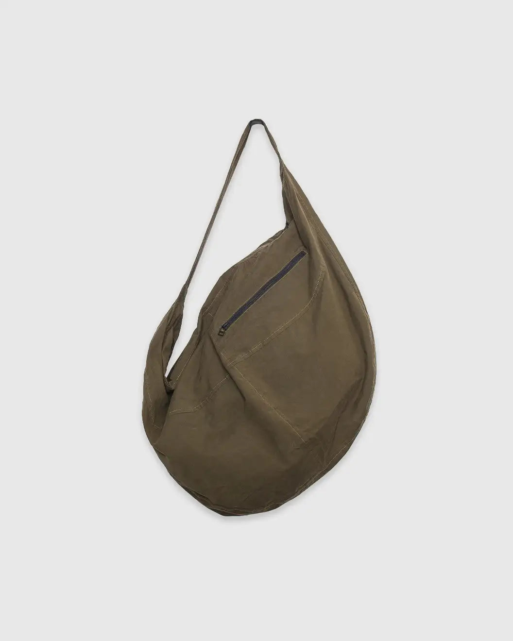 Billy Large Courier Bag Khaki Canvas