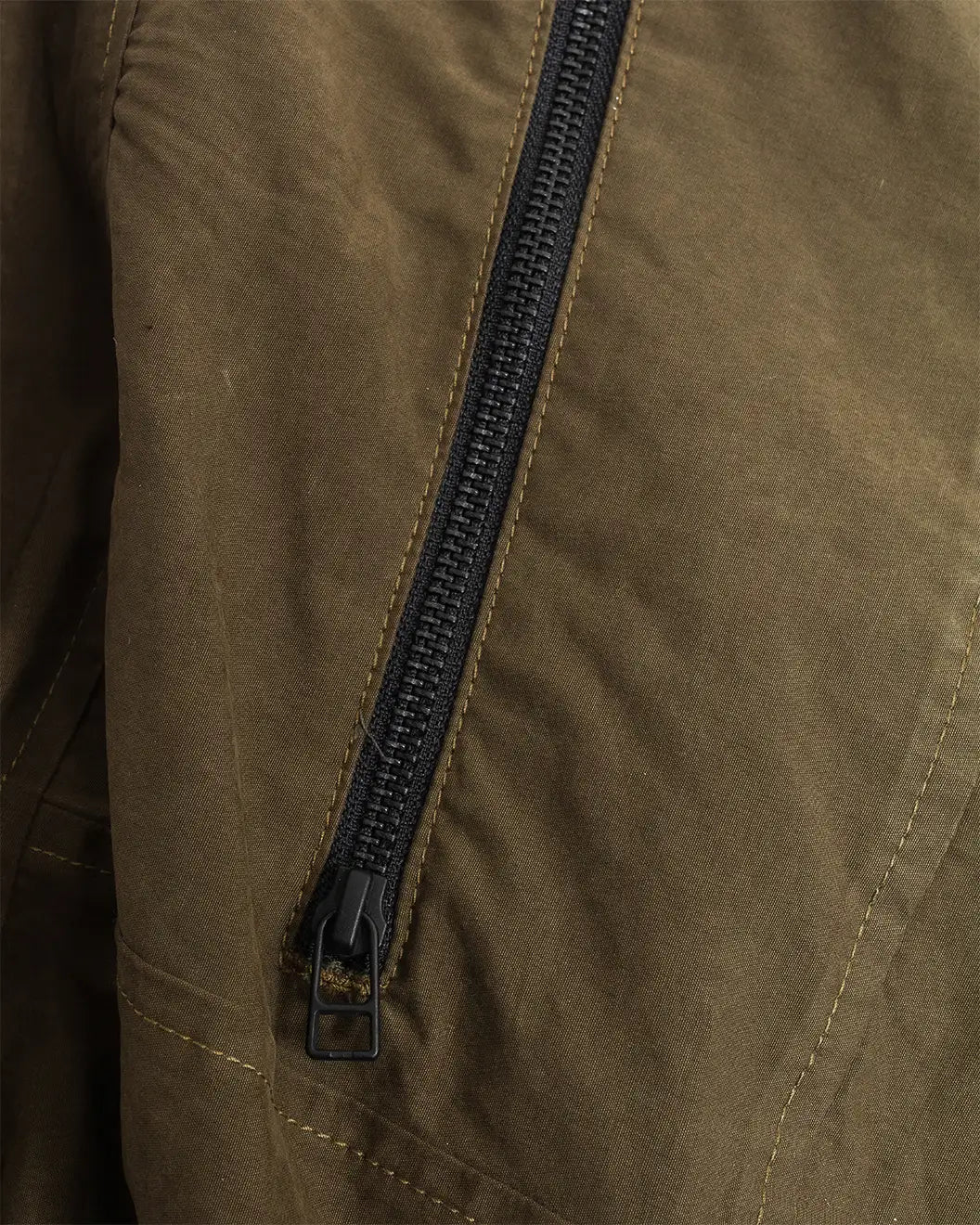 Billy Large Courier Bag Khaki Canvas