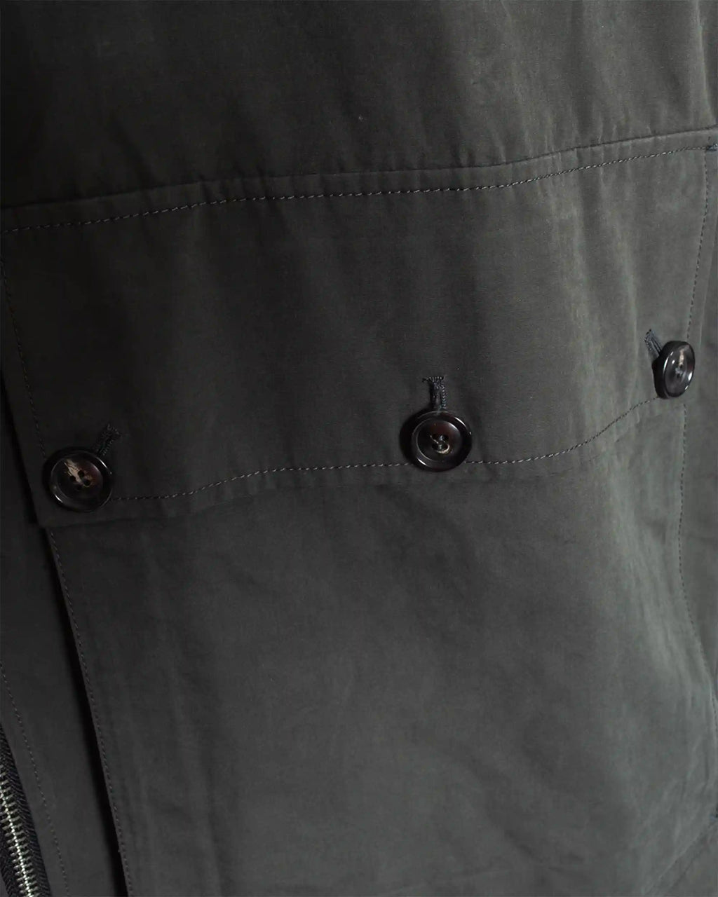 Derek Oversized Field Jacket Dark Grey