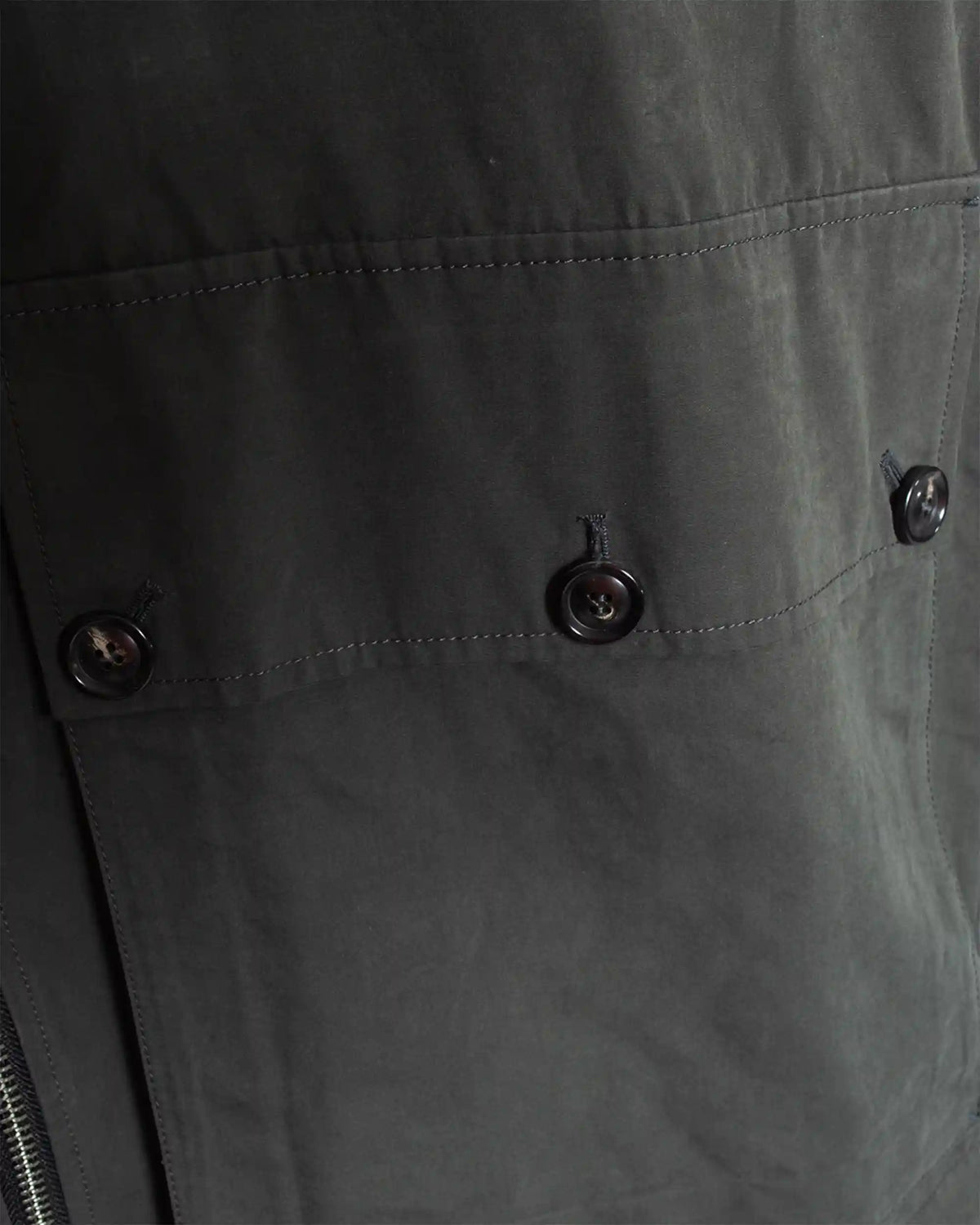 Derek Oversized Field Jacket Dark Grey