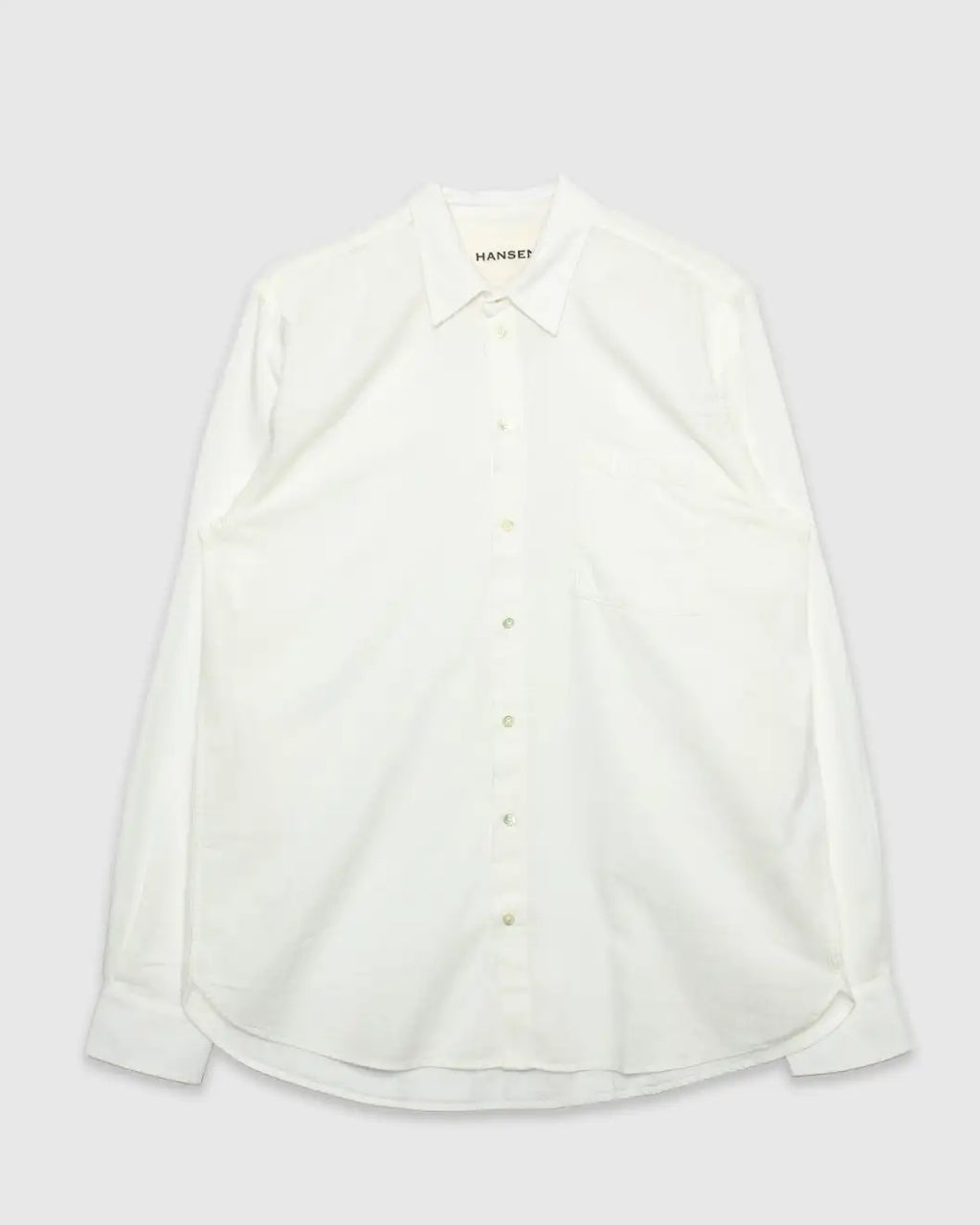 Henning Casual Classic Shirt White