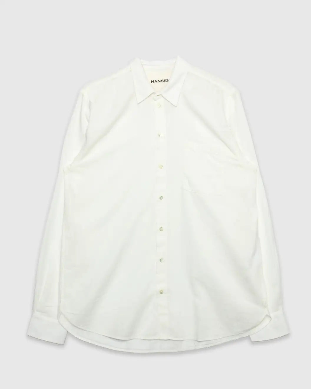 Henning Casual Classic Shirt White
