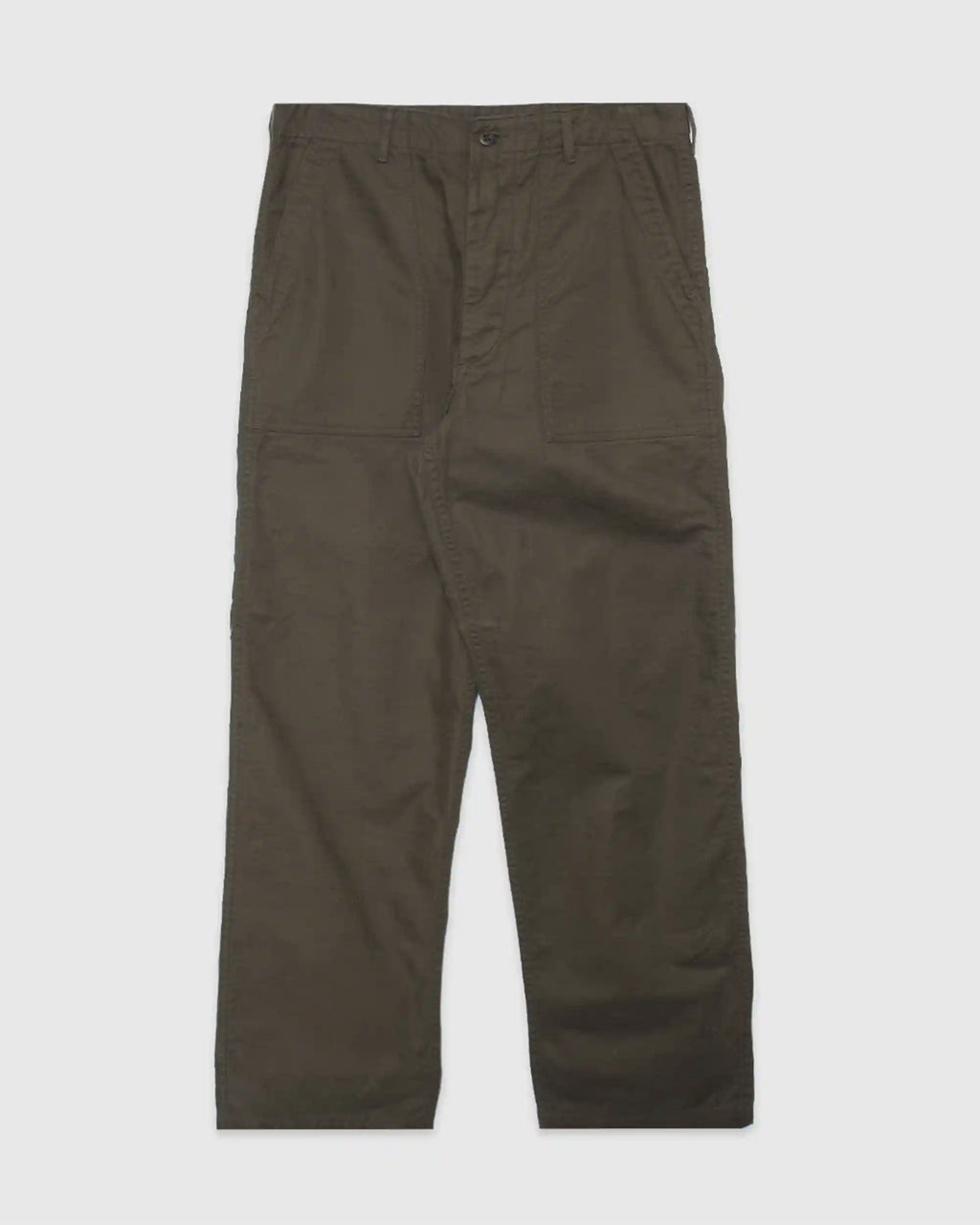 Herringbone Vintage Fit Fatigue Pants Dark Olive