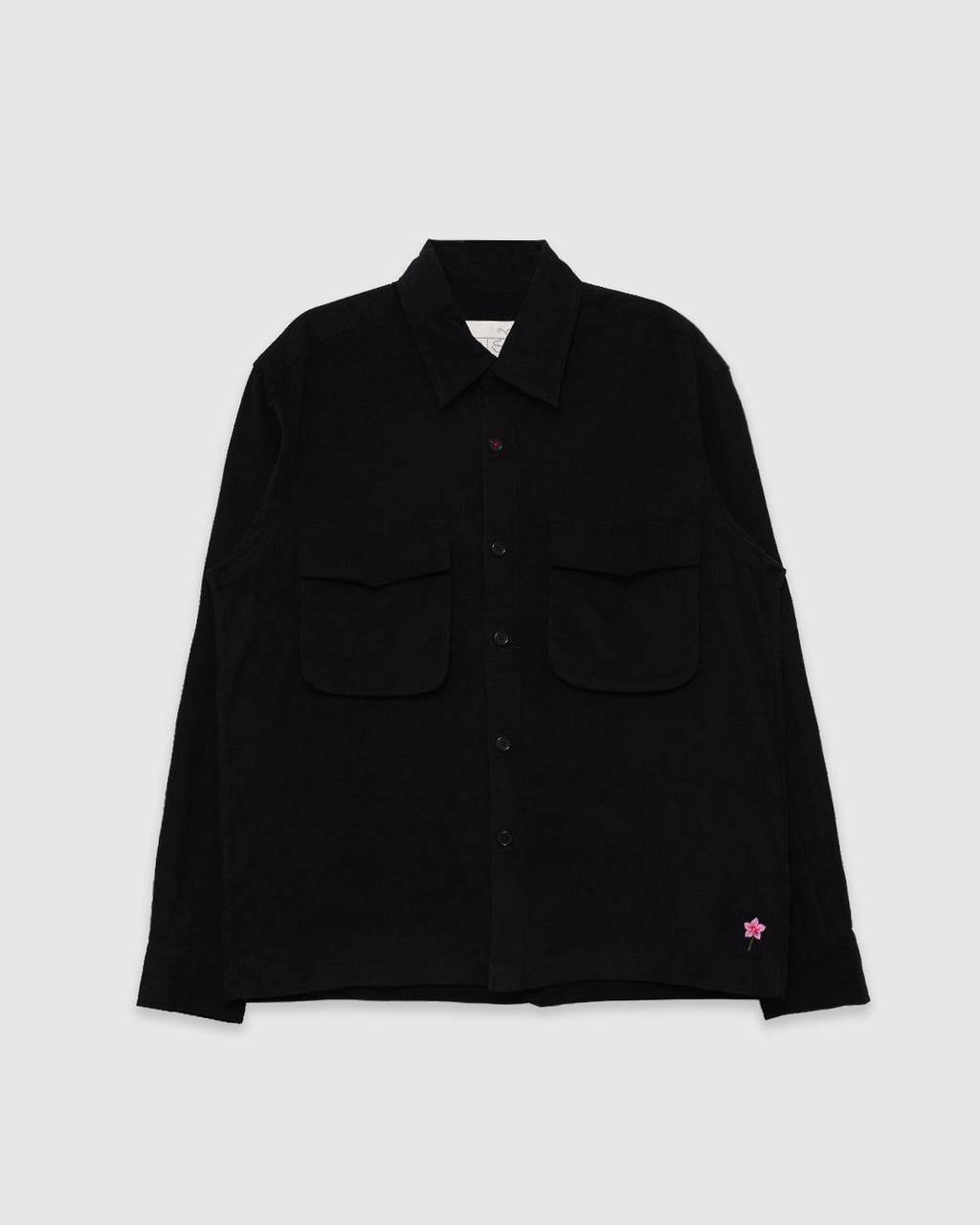 Bhola Shirt Cord 21 Dark Black
