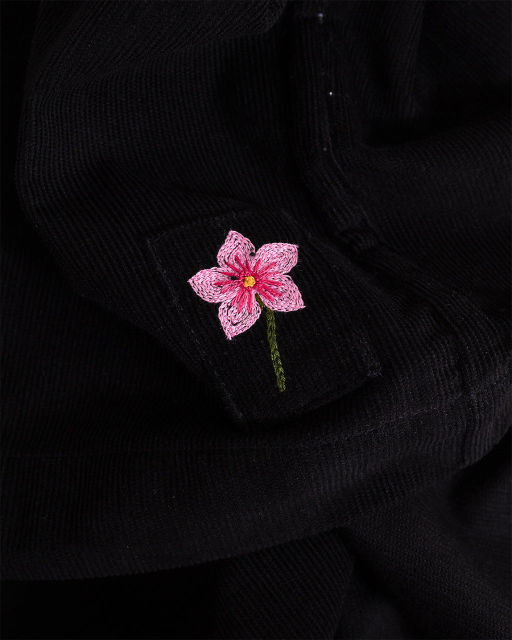 Bhola Shirt Cord 21 Dark Black