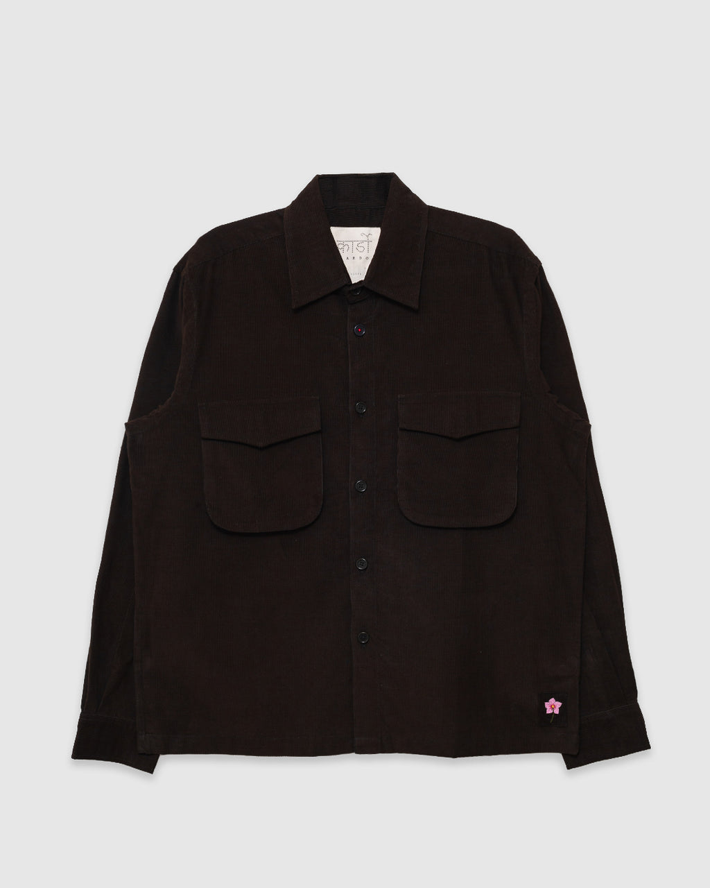 Bhola Shirt Cord 21 Dark Green