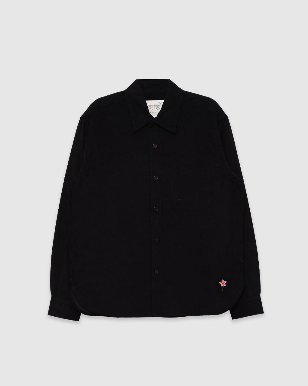 Luis Shirt Cord 21 Black