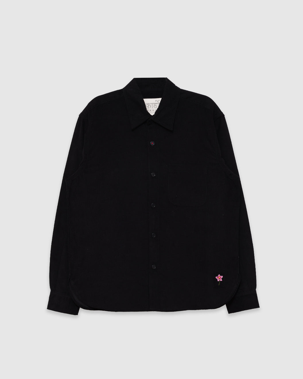 Luis Shirt Cord 21 Black