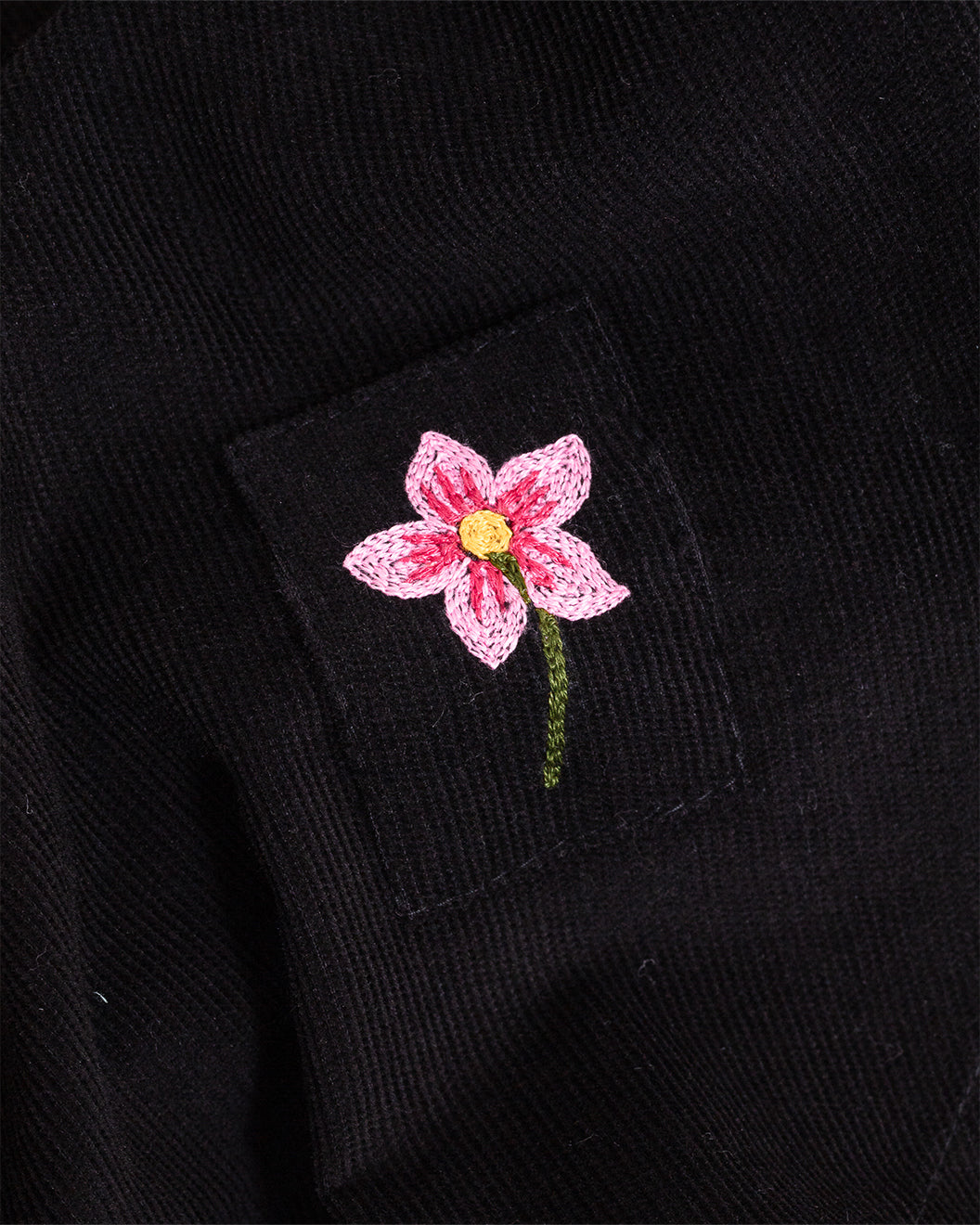 Luis Shirt Cord 21 Black