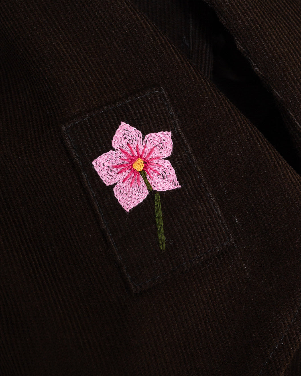 Luis Shirt Cord 21 Dark Green