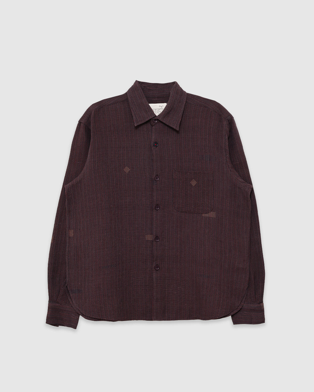 Luis Shirt EW09 Mahogany