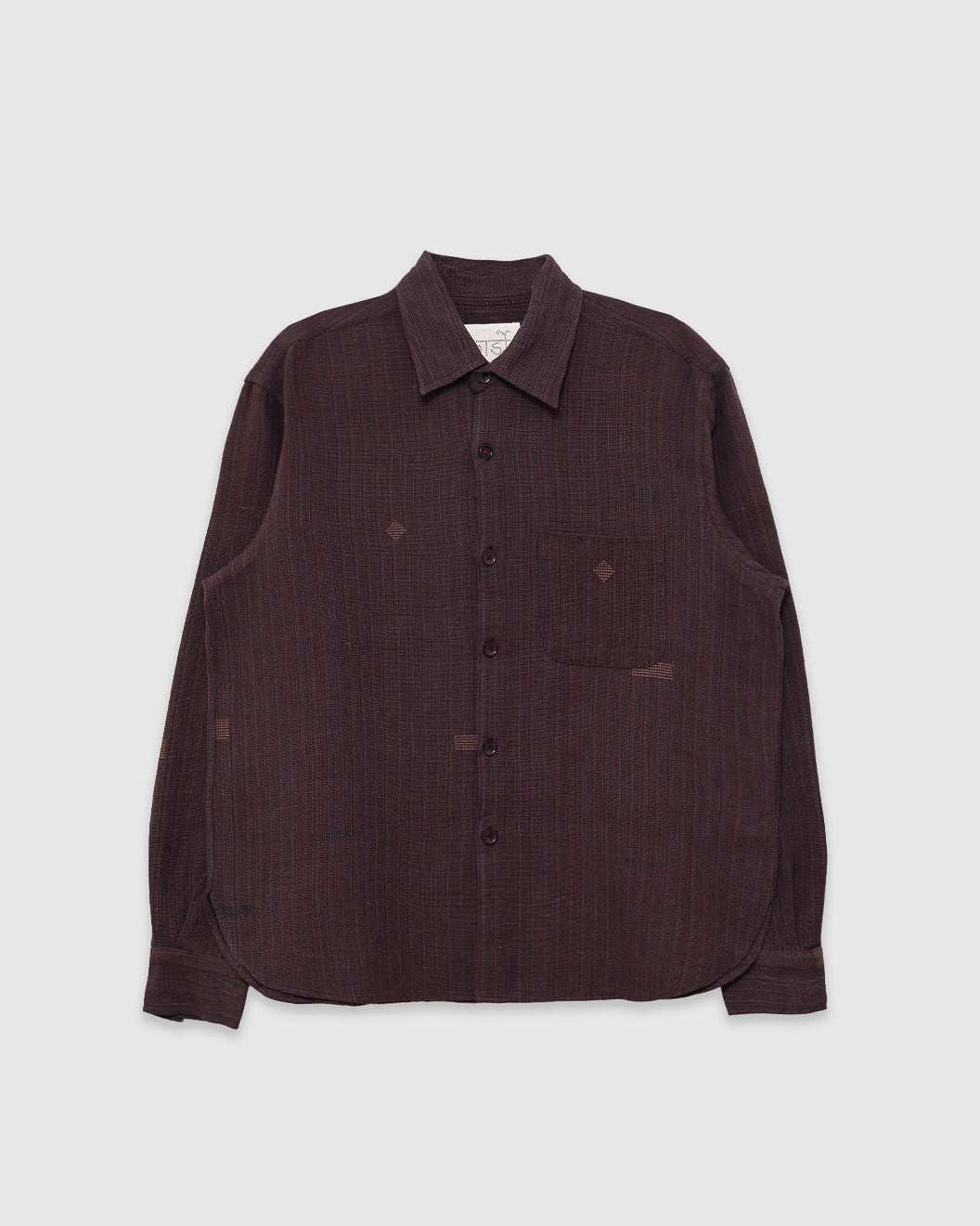 Luis Shirt EW09 Mahogany
