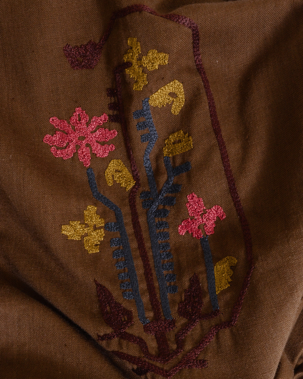 Luis Shirt Embroidery EMB33 Dusty Olive