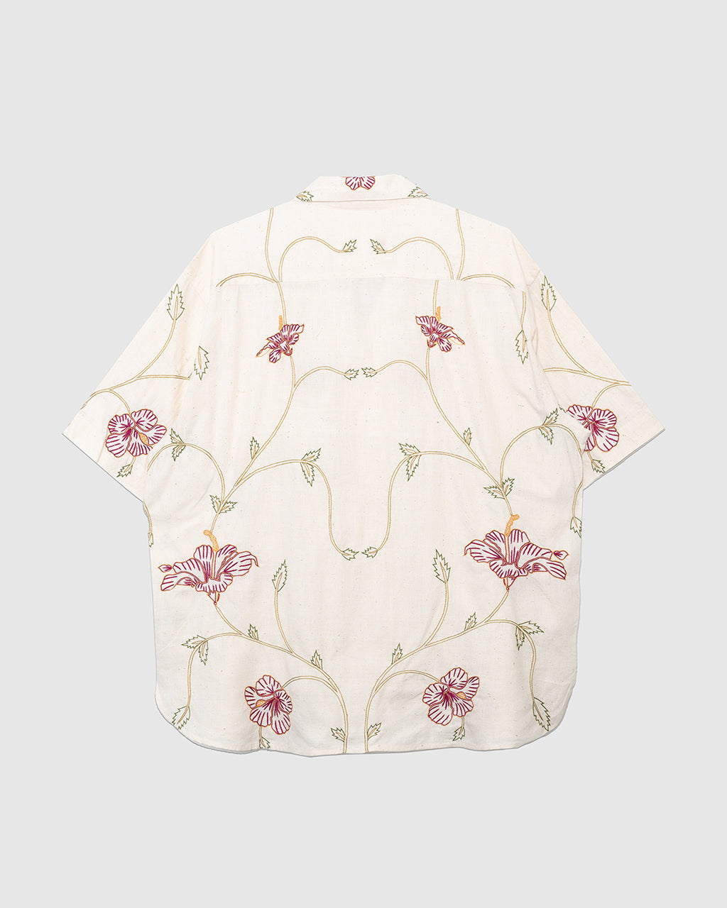 Ronen Shirt Embroidery EMB03N Natural