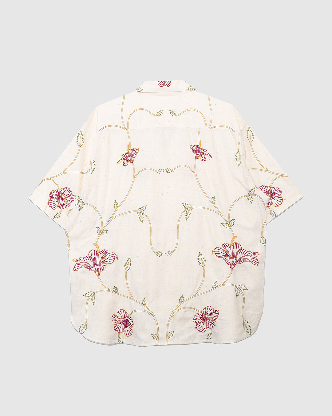 Ronen Shirt Embroidery EMB03N Natural