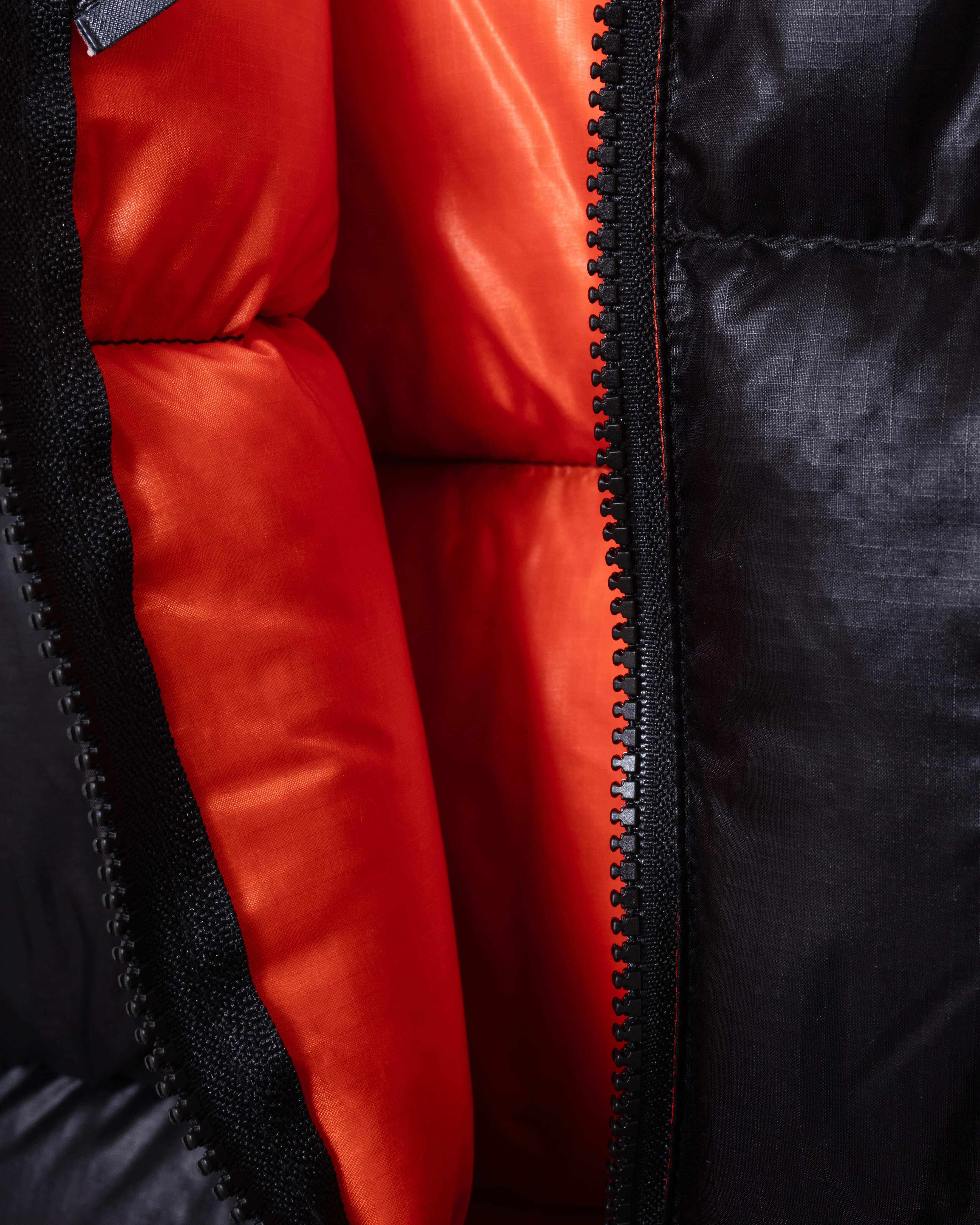 Snap Parka (Nylon) Black