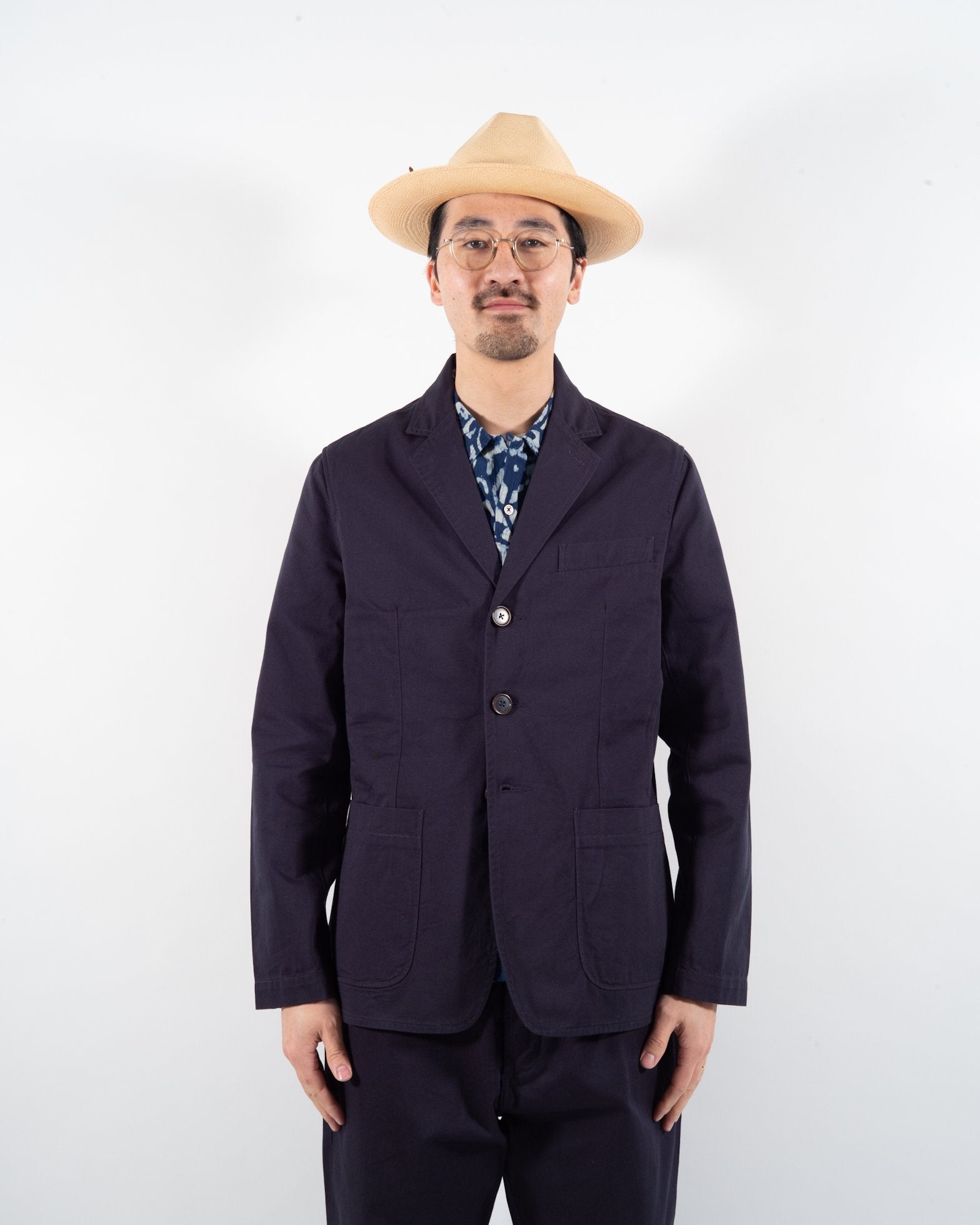 London Jacket Twill - Navy