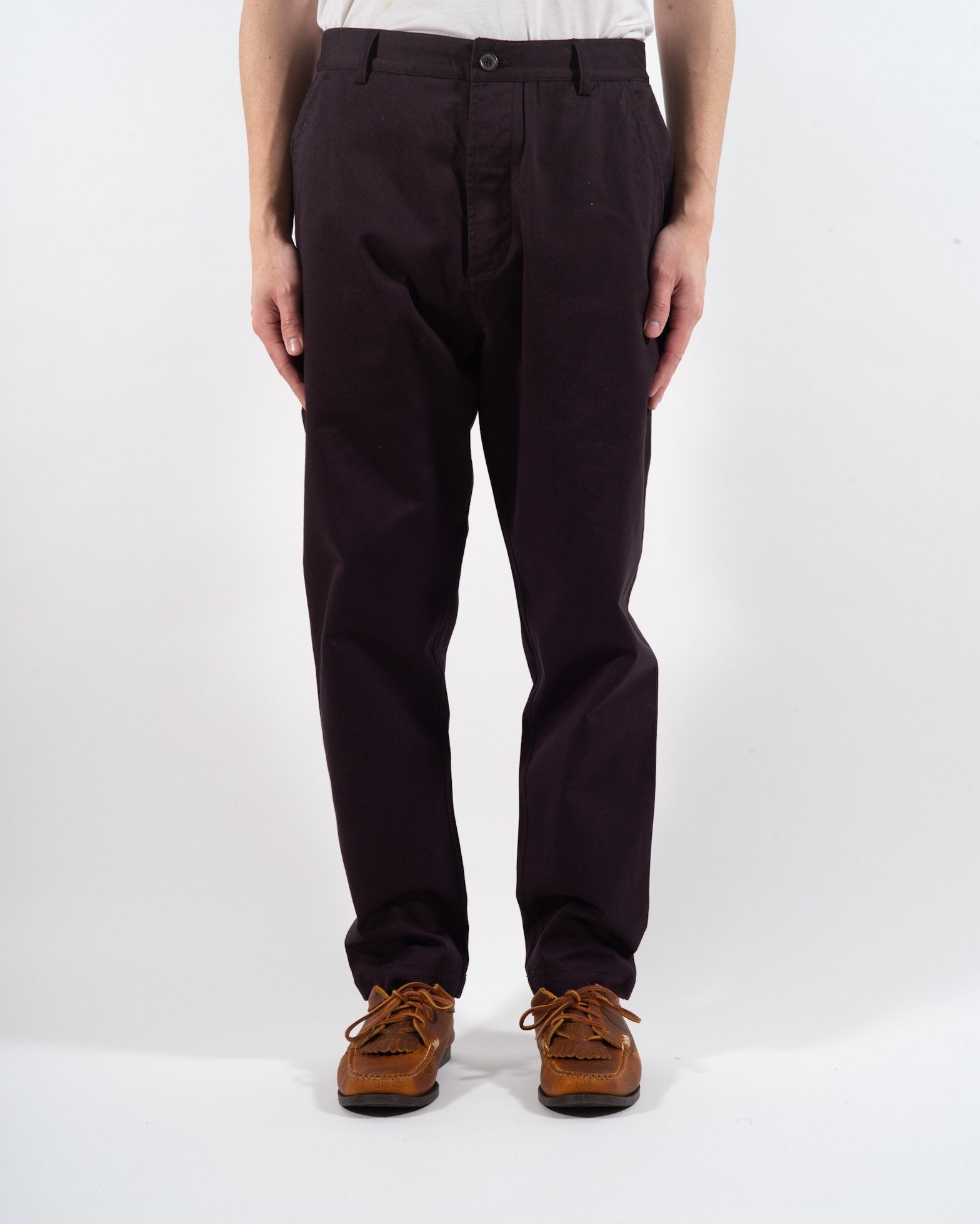 Military Chino in Twill - Black