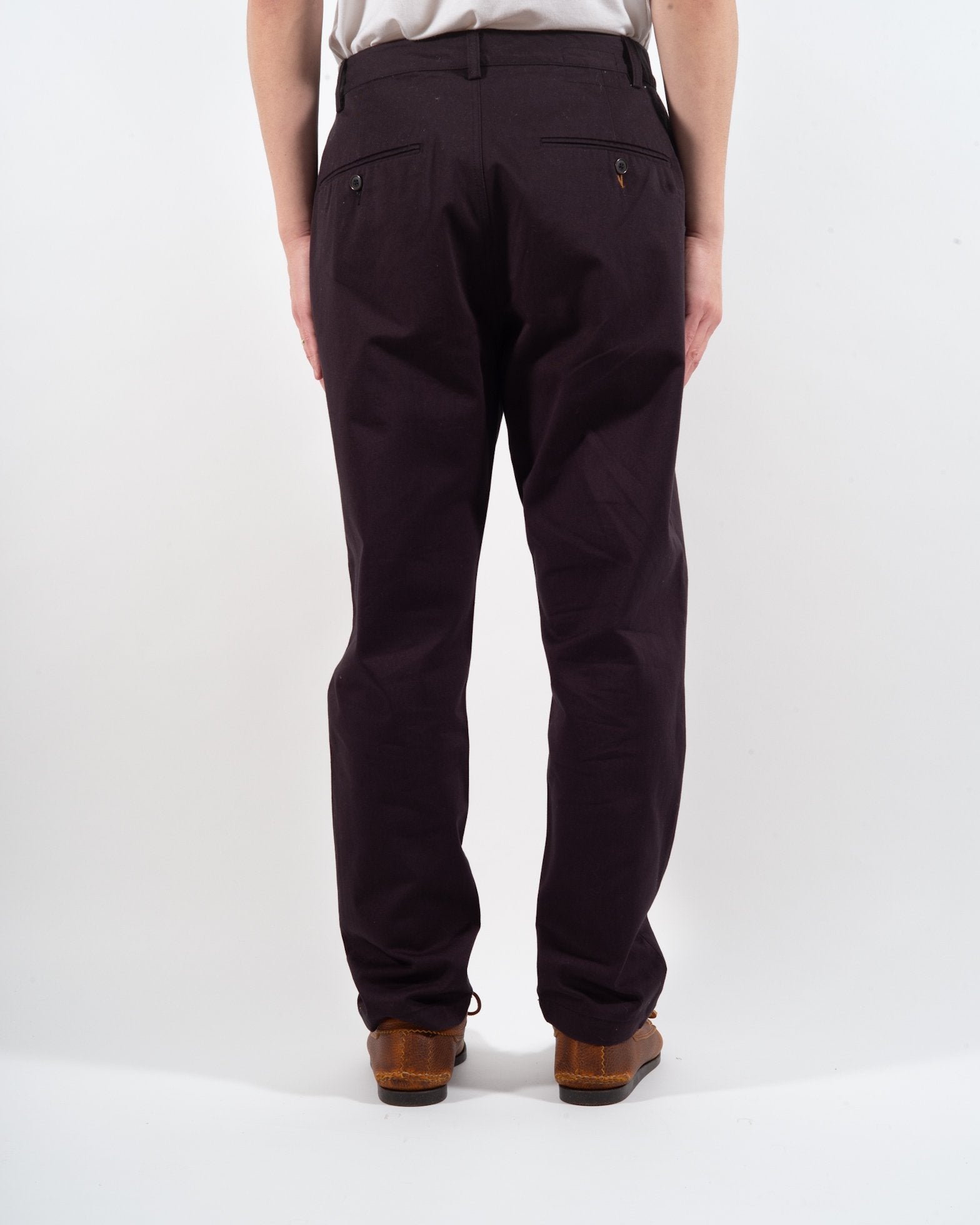 Military Chino in Twill - Black
