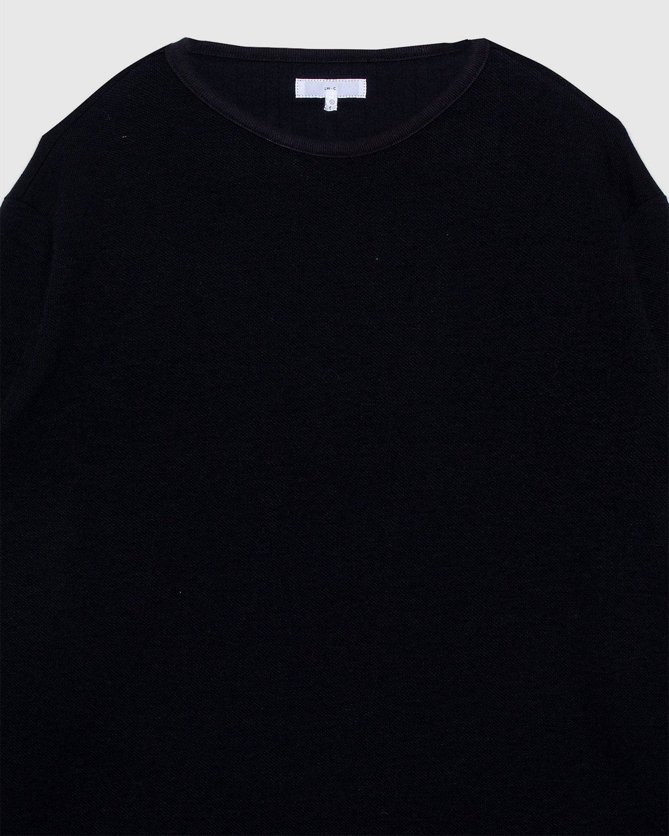 Double Knit Sweater - Black