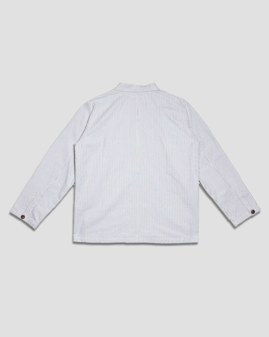 Vins Osk Work Jacket - Blue Stripe