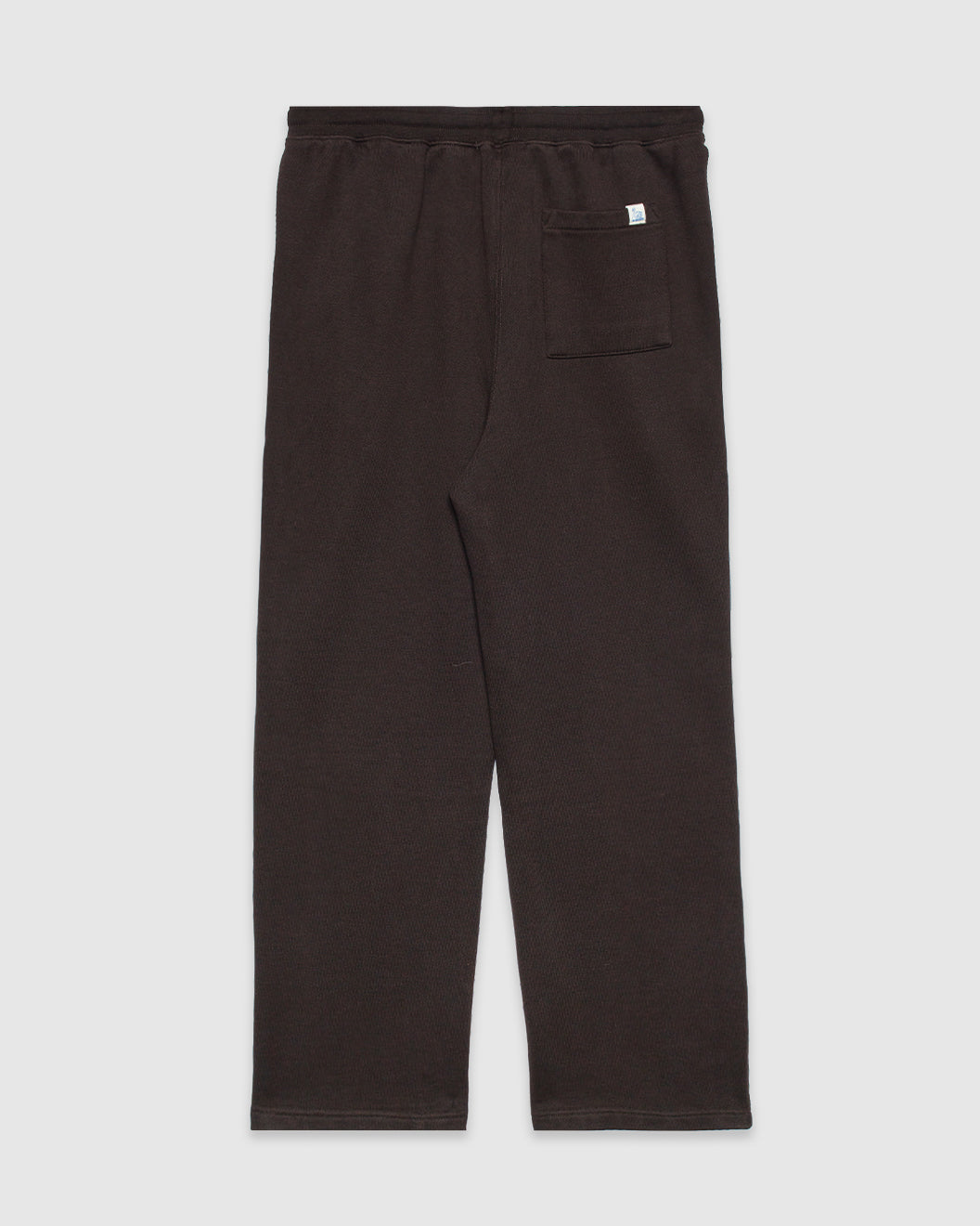 Authentic Fleece Straight Leg Cotton Sweatpants Espresso