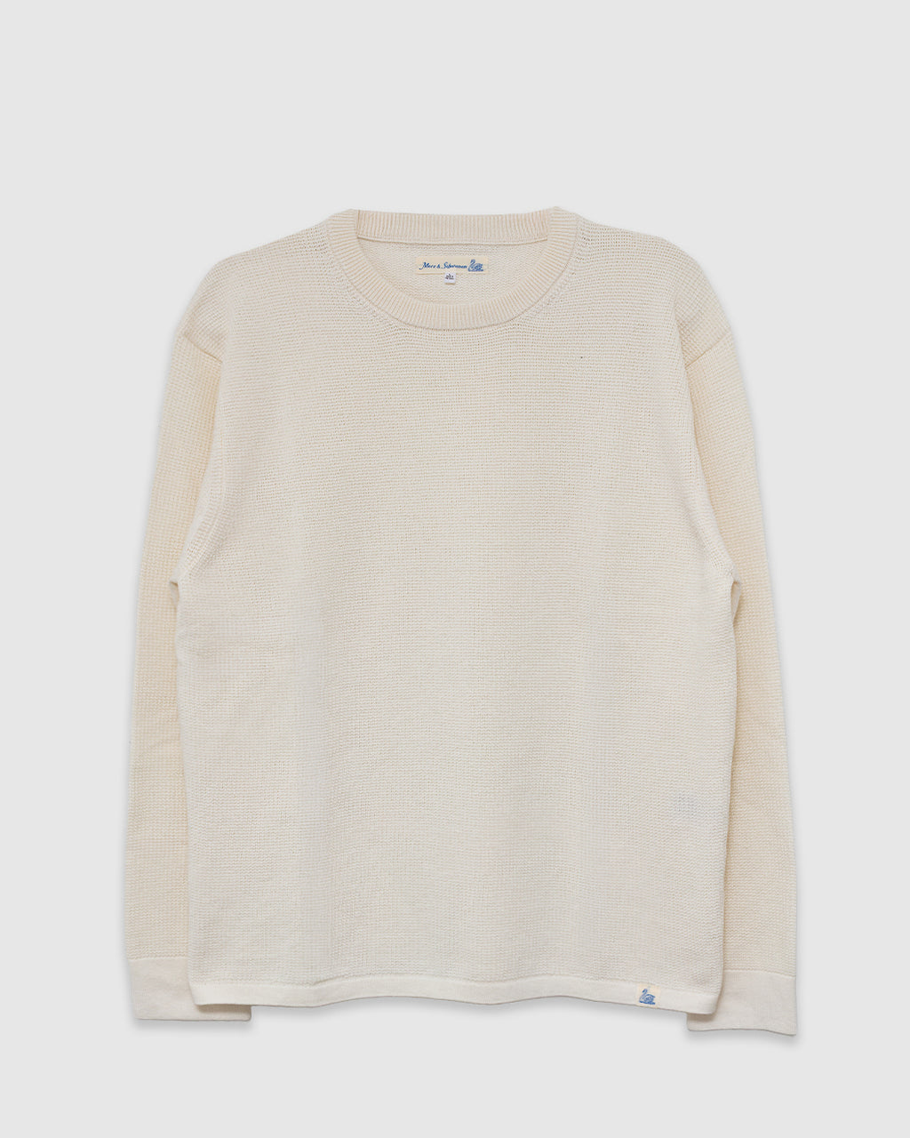 Lightweight Waffle Knit Sweater Nature