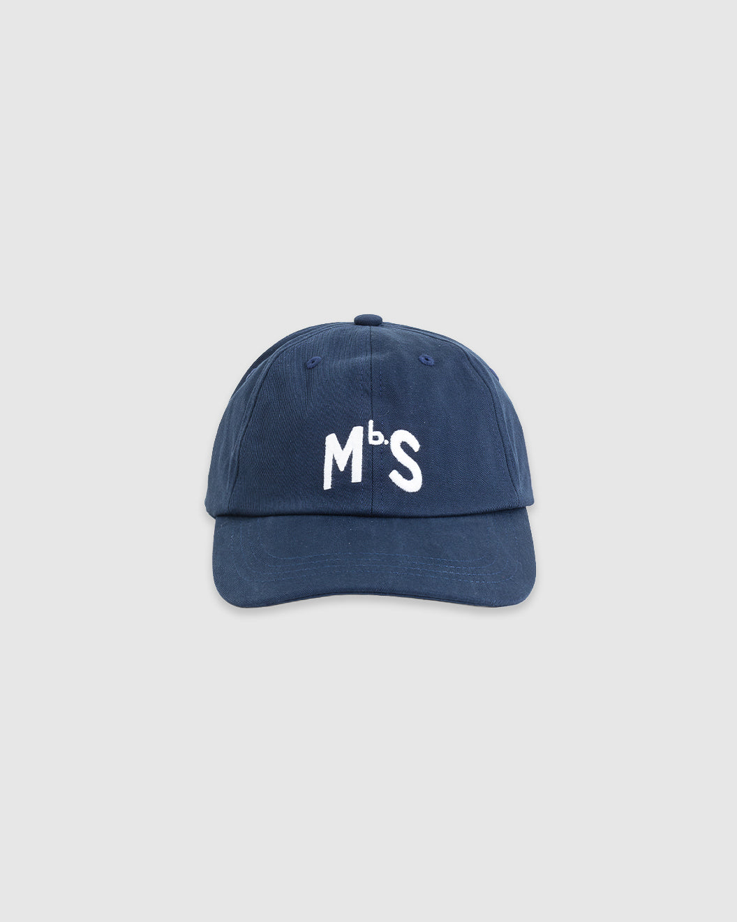 MbS Logo Cotton Twill Cap Night Blue