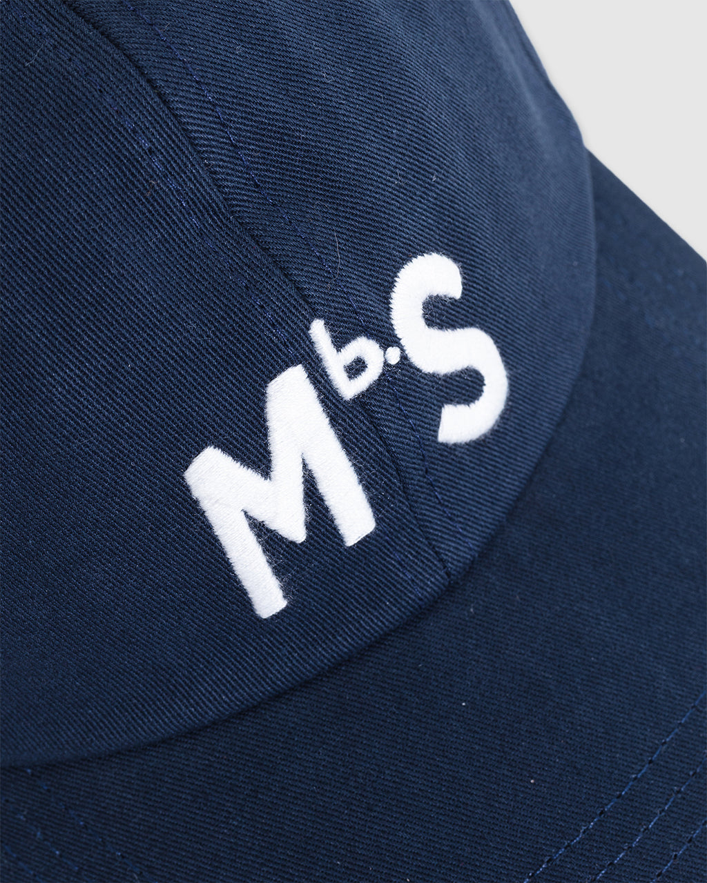 MbS Logo Cotton Twill Cap Night Blue