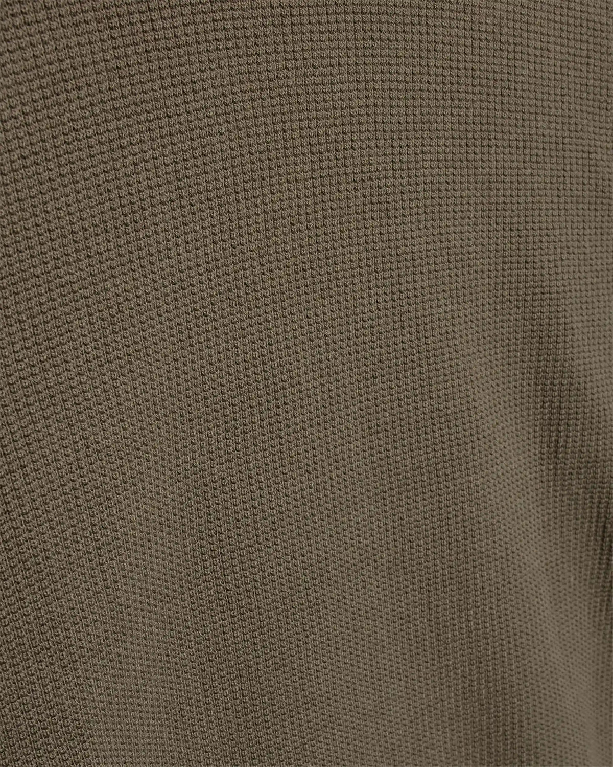 Lightweight Waffle Knit Sweater Army Green