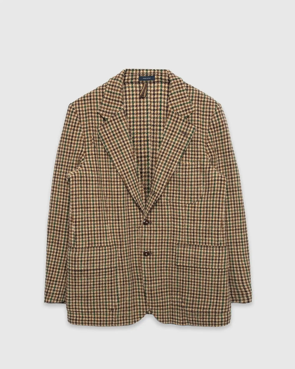 Mk. VII Tweed Houndcheck Games Blazer Brown & Green
