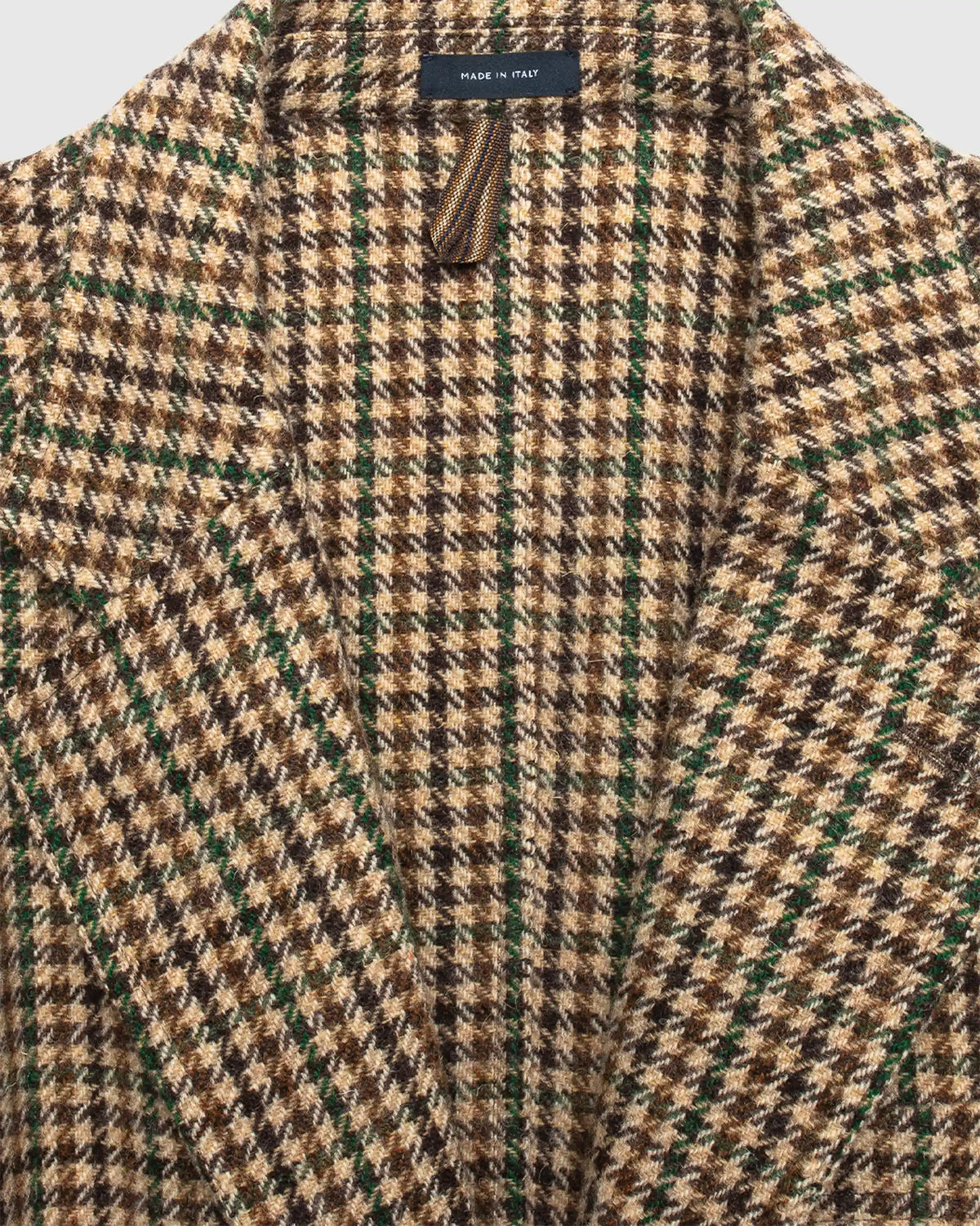 Mk. VII Tweed Houndcheck Games Blazer Brown & Green