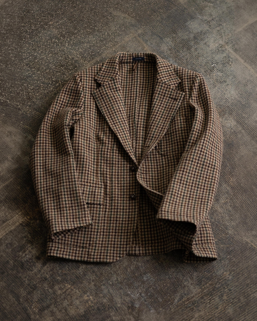 Mk. VII Tweed Houndcheck Games Blazer Brown & Green