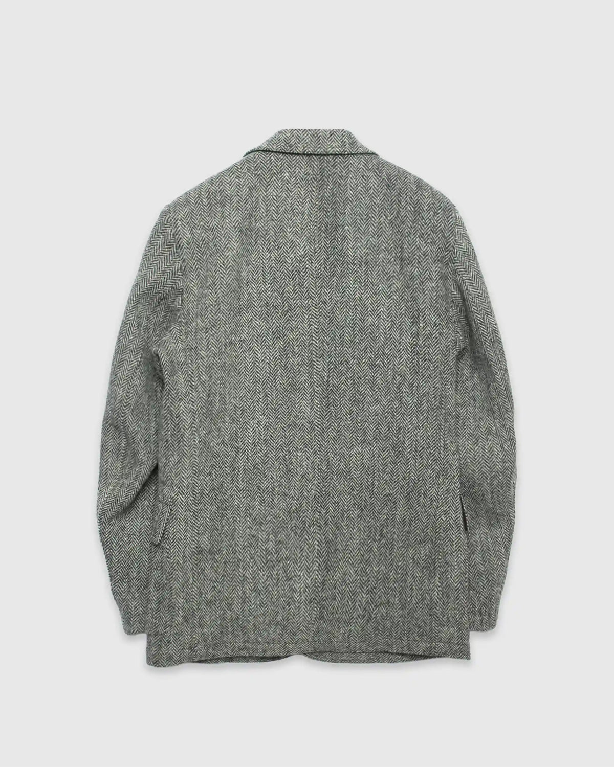 Mk. Vll Wool Herringbone Games Blazer Grey