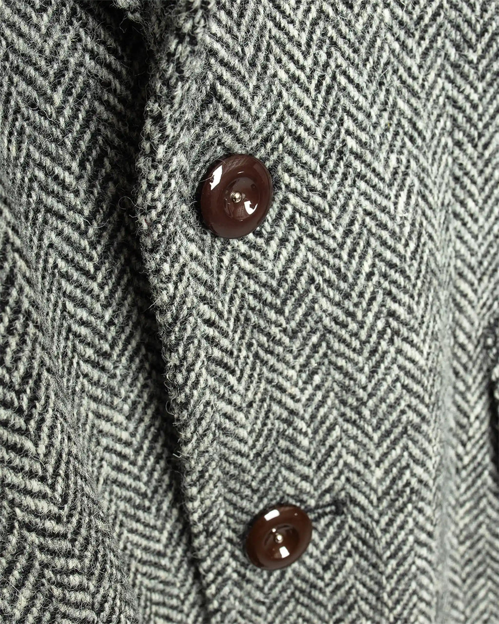 Mk. Vll Wool Herringbone Games Blazer Grey