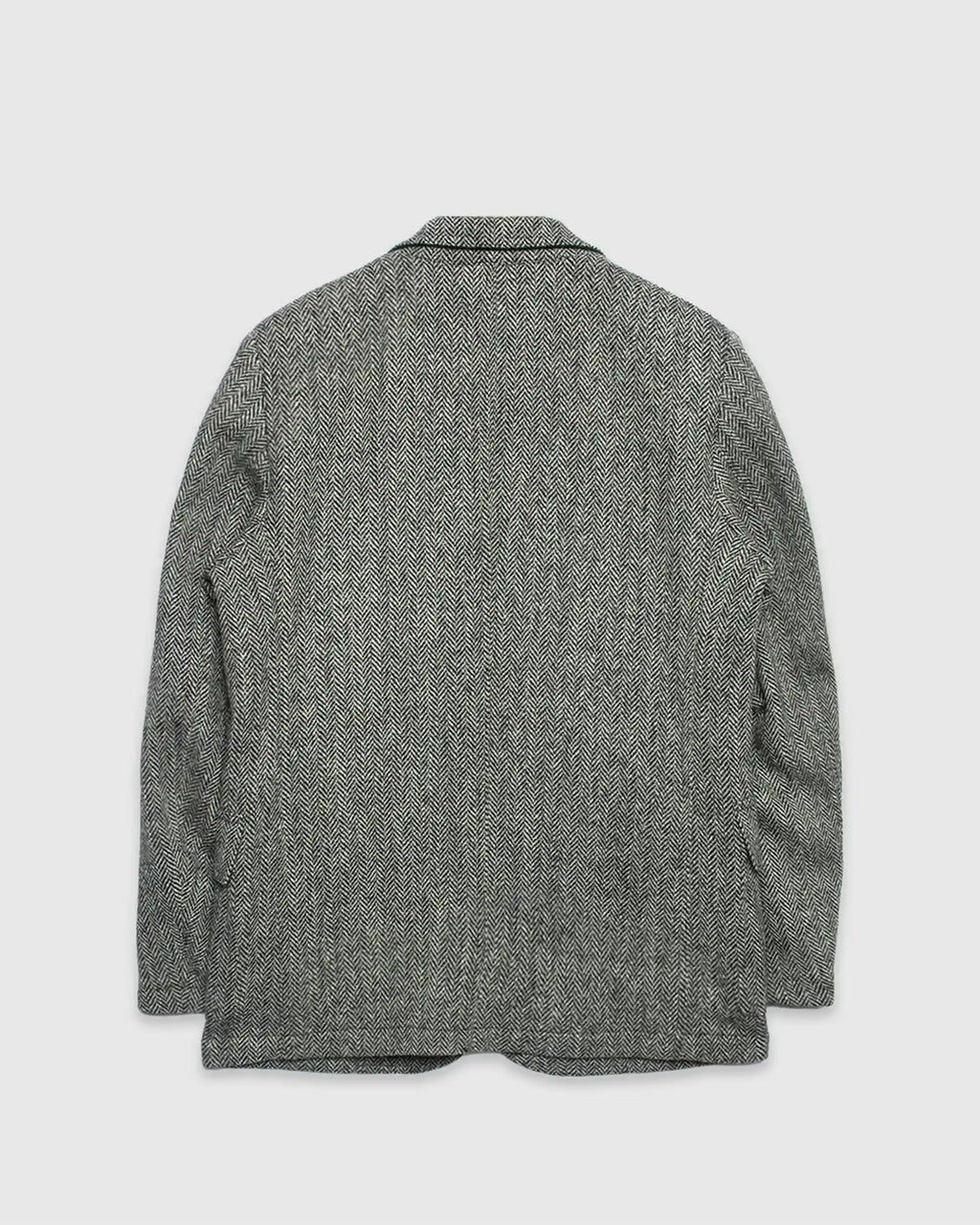 Mk. Vll Wool Herringbone Games Blazer Grey