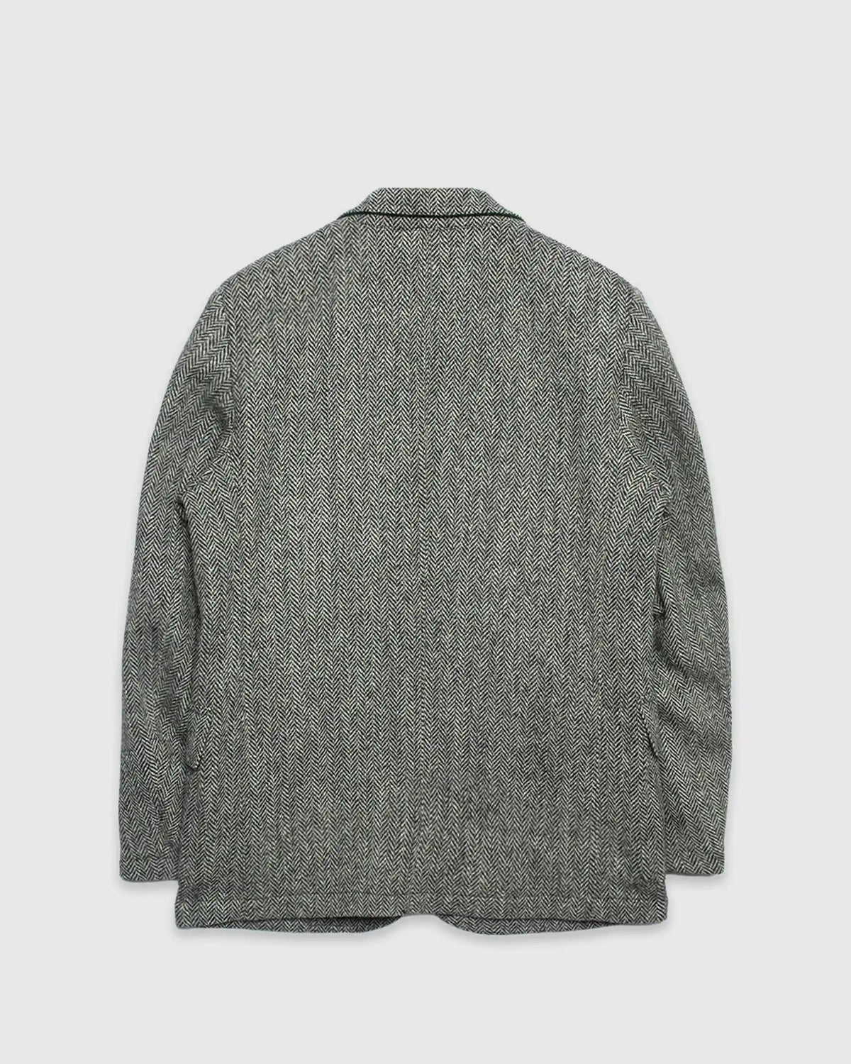 Mk. Vll Wool Herringbone Games Blazer Grey