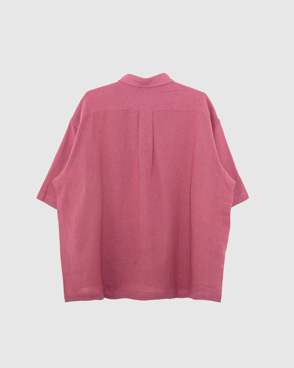 Cropped Garson Shirt Tropical Wood Rose