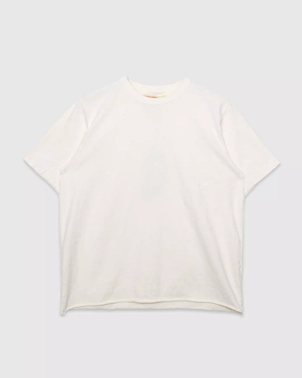 On The Farm Raw Hem Tee Cloud