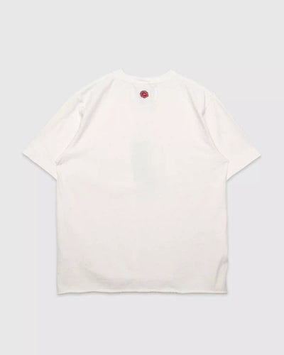 On The Farm Raw Hem Tee Cloud
