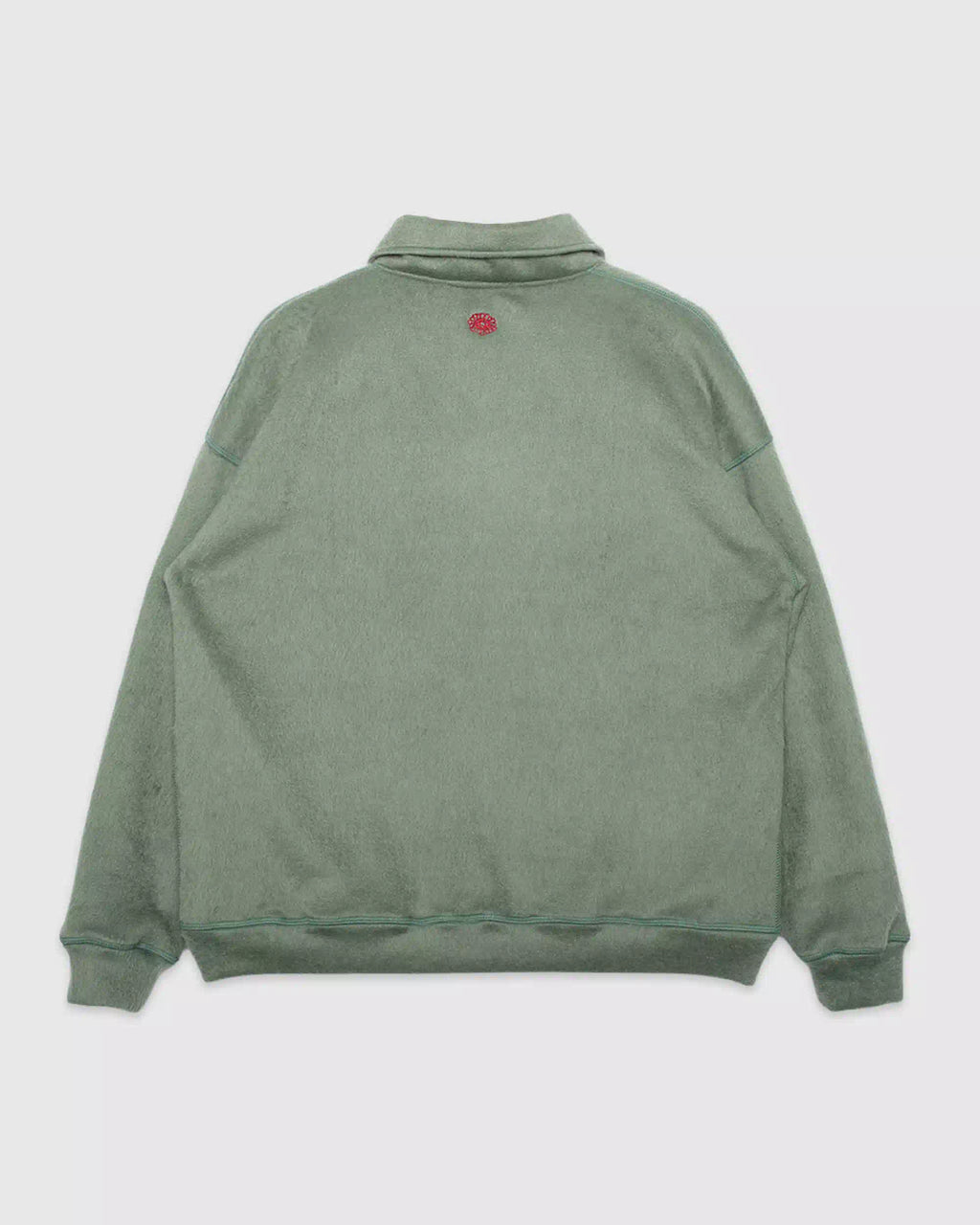 Waffle Sweater Cardigan  Spearmint