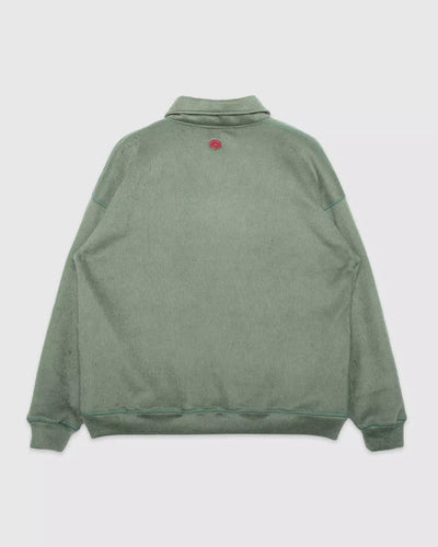 Waffle Sweater Cardigan  Spearmint