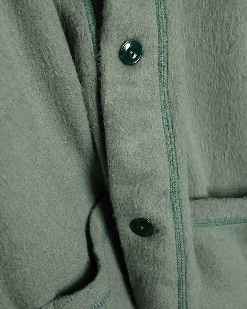 Waffle Sweater Cardigan  Spearmint
