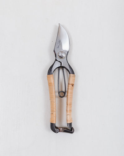 Rattan Tsubo Secateurs - Carbon/ Rattan