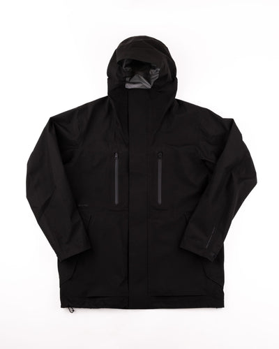 Hooded Parka Gore-Tex 3L Shell - Black